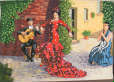 Spaanse flamengo danseres (1) nr. 5010 