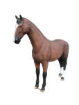 Paard polyester (ware grootte)