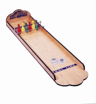 Shuffle bowling (shuffle board) 